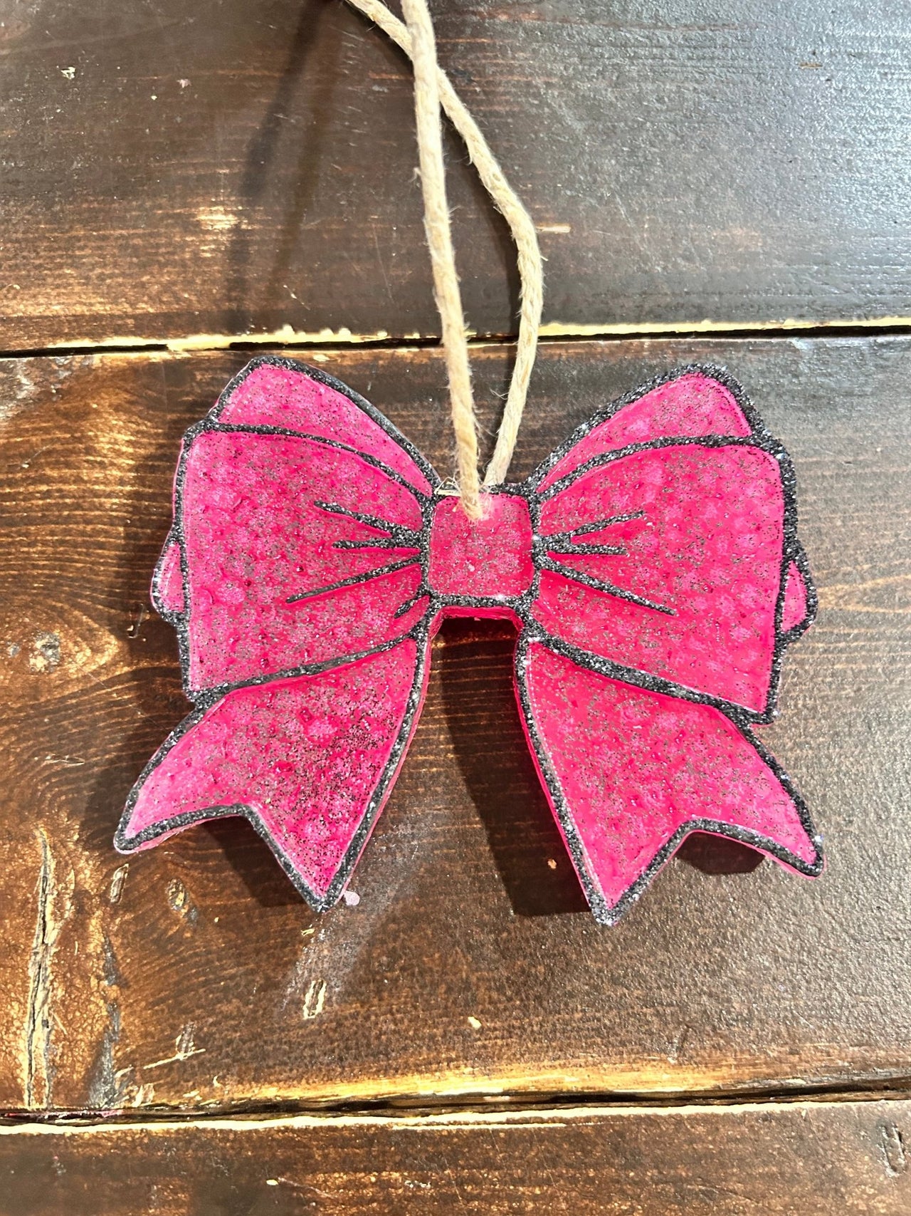 Pink Bow Car Freshie (Butt naked) - Hey Heifer Boutique