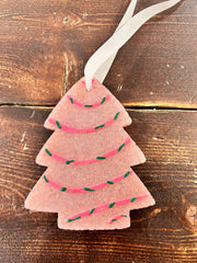 pink christmas tree freshie - Hey Heifer Boutique