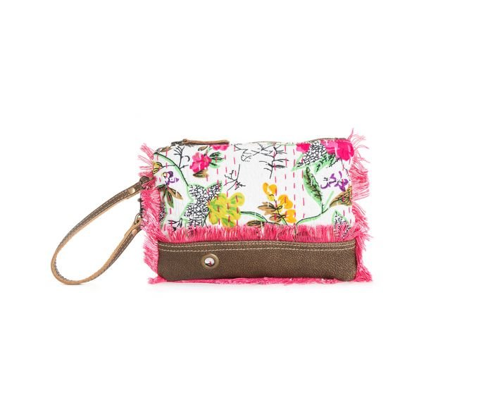 Prarie Garden Clutch Pouch - Hey Heifer Boutique