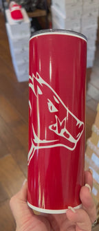 #Woopigsooie 20oz Skinny Tumbler