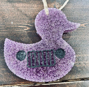Purple Jeep Duck Car Freshie (Buttnaked) - Hey Heifer Boutique