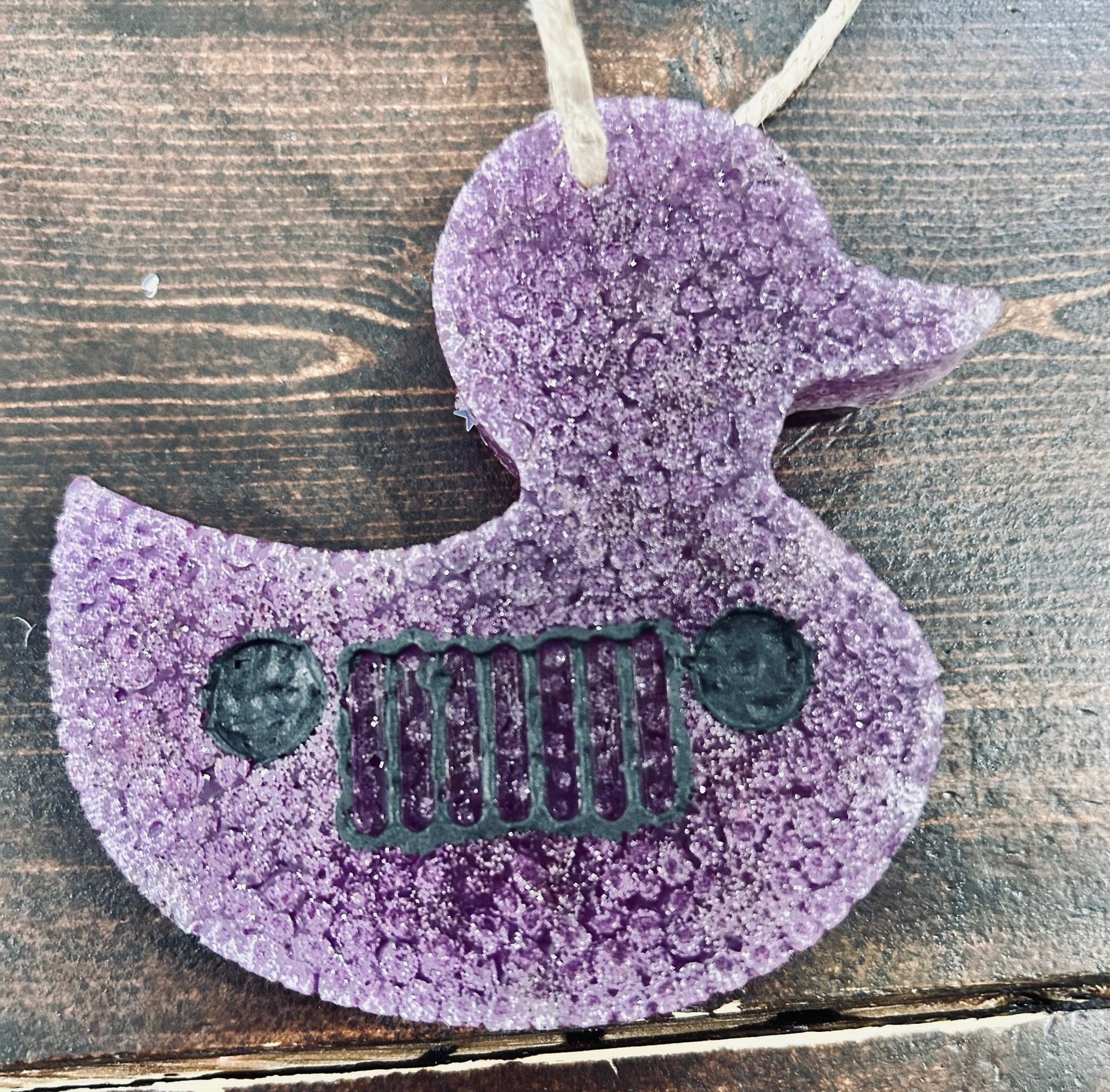 Purple Jeep Duck Car Freshie (Buttnaked) - Hey Heifer Boutique