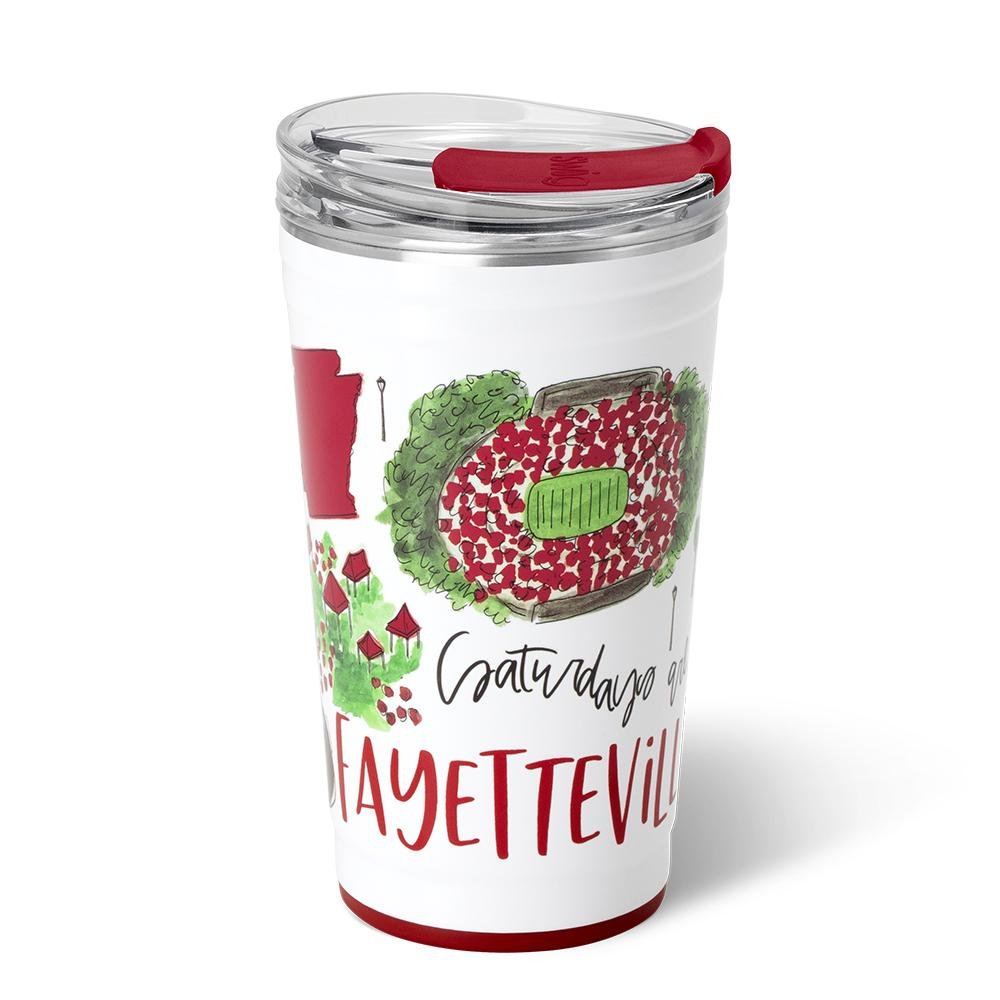 Saturdays In Fayettville 24oz Tumbler - Hey Heifer Boutique