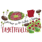 Saturdays In Fayettville 24oz Tumbler - Hey Heifer Boutique