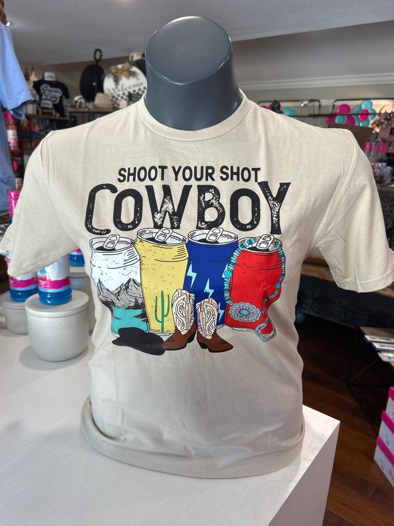 Shoot Your Shot Tee - Hey Heifer Boutique