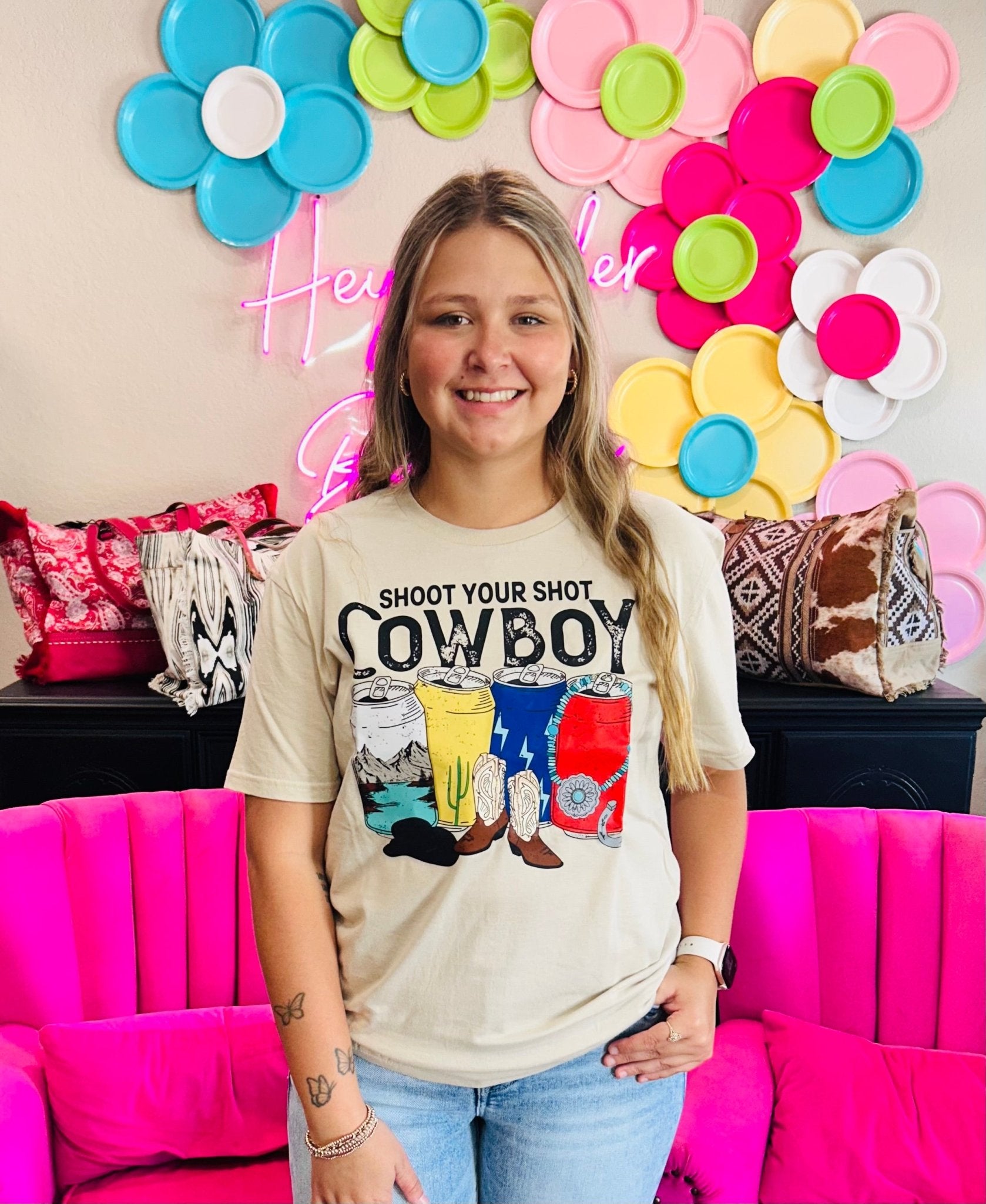 Shoot Your Shot Tee - Hey Heifer Boutique