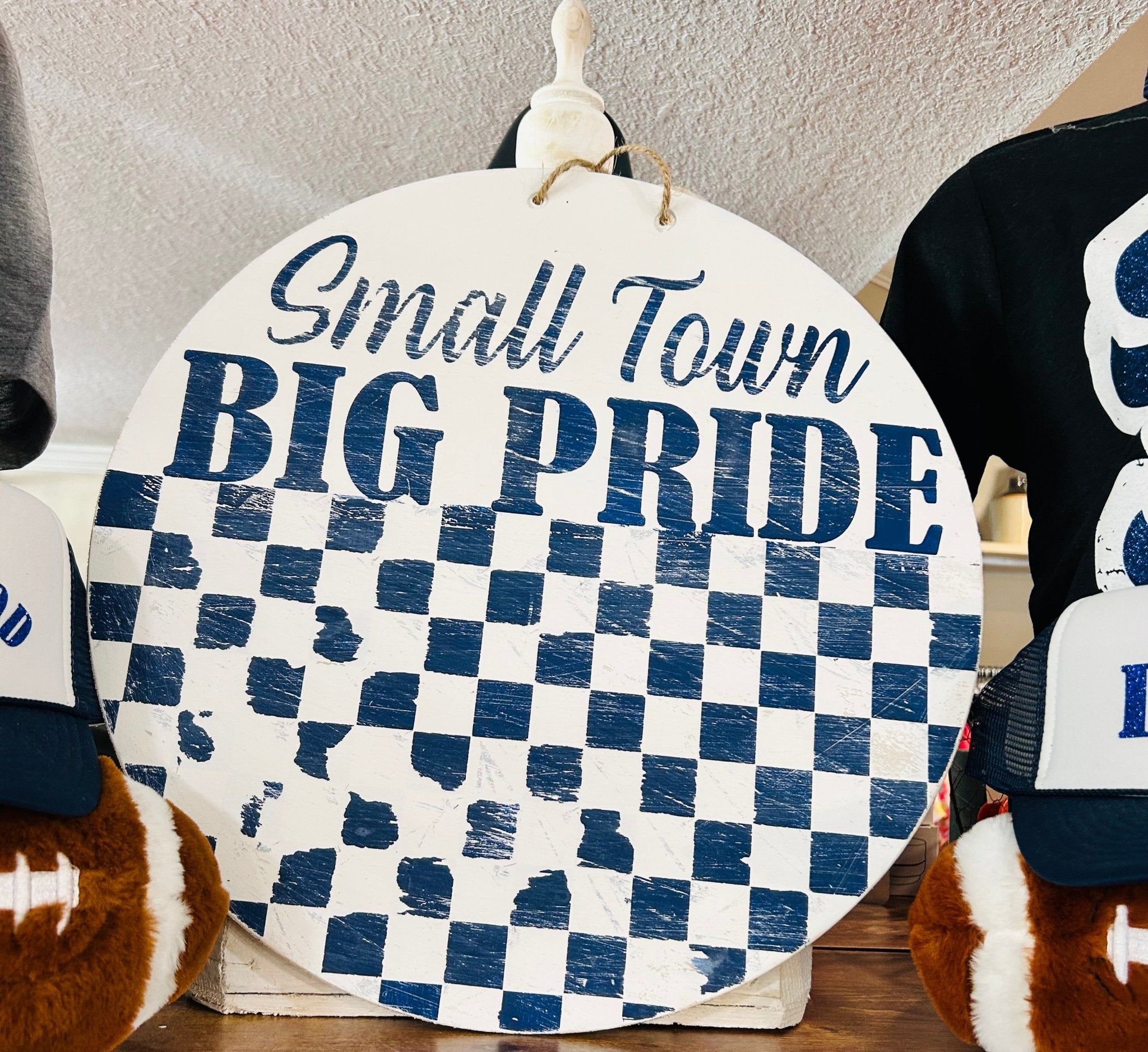 Small Town Door Hanger - Hey Heifer Boutique