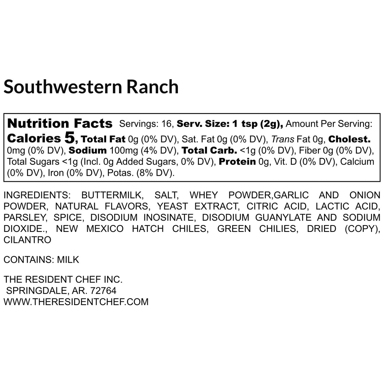 Southwestern Ranch Dip - Hey Heifer Boutique