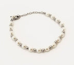 Stella Pearl & Chain Bracelet - Hey Heifer Boutique