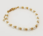 Stella Pearl & Chain Bracelet - Hey Heifer Boutique