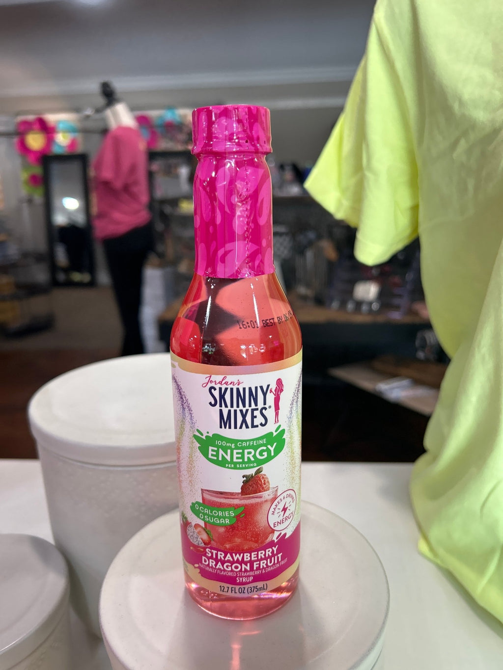 Strawberry Dragon Fruit Energy Skinny Syrup - Hey Heifer Boutique