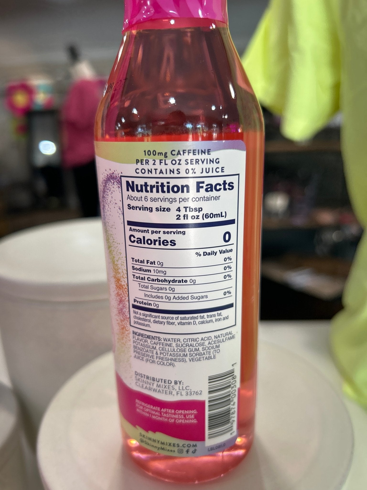 Strawberry Dragon Fruit Energy Skinny Syrup - Hey Heifer Boutique