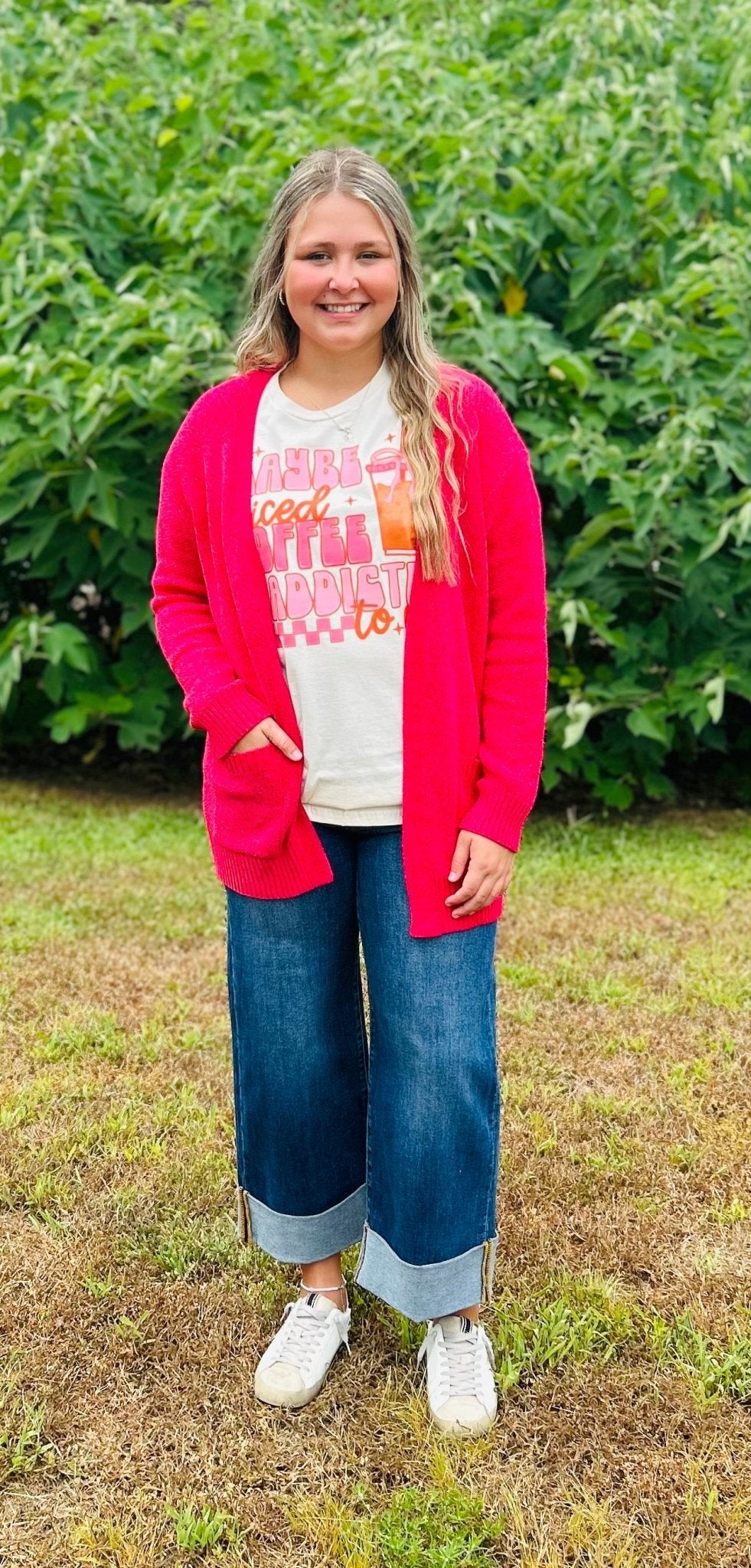 Sweater Cardigan - Hey Heifer Boutique