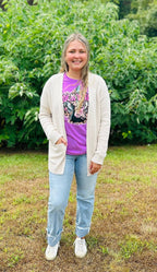 Sweater Cardigan - Hey Heifer Boutique