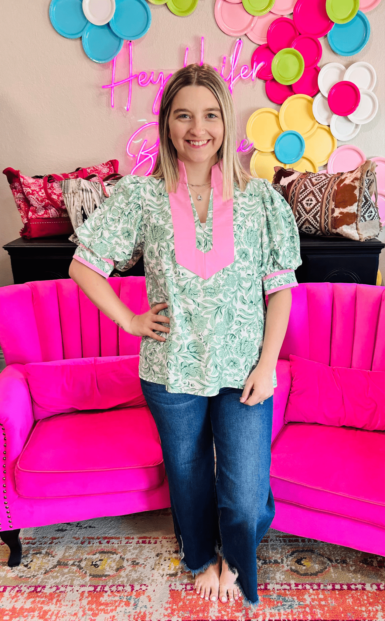 Take Me On Vacay Top - Hey Heifer Boutique