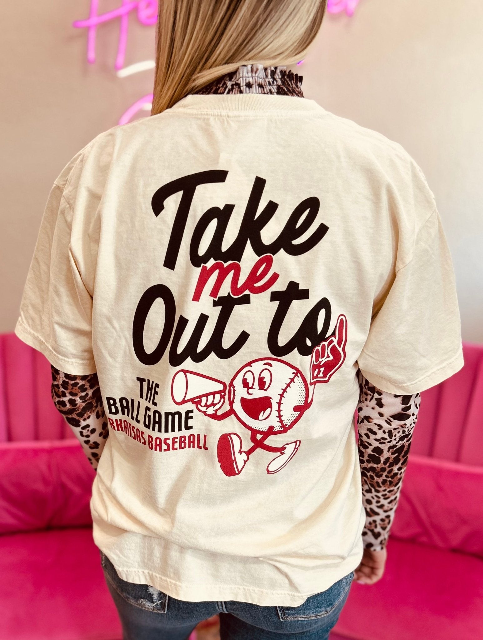 Take Me Out To The Ballgame Tee - Hey Heifer Boutique