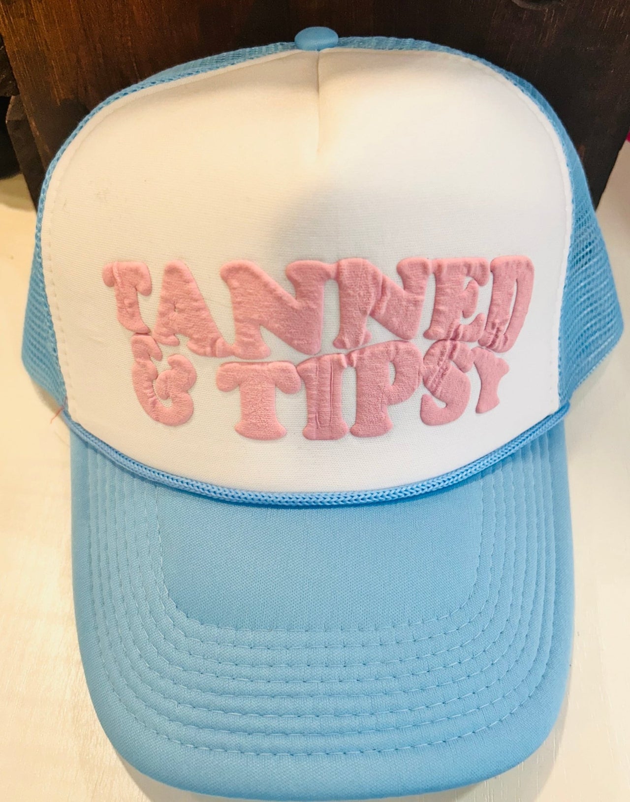 Tanned & Tipsy Hat - Hey Heifer Boutique