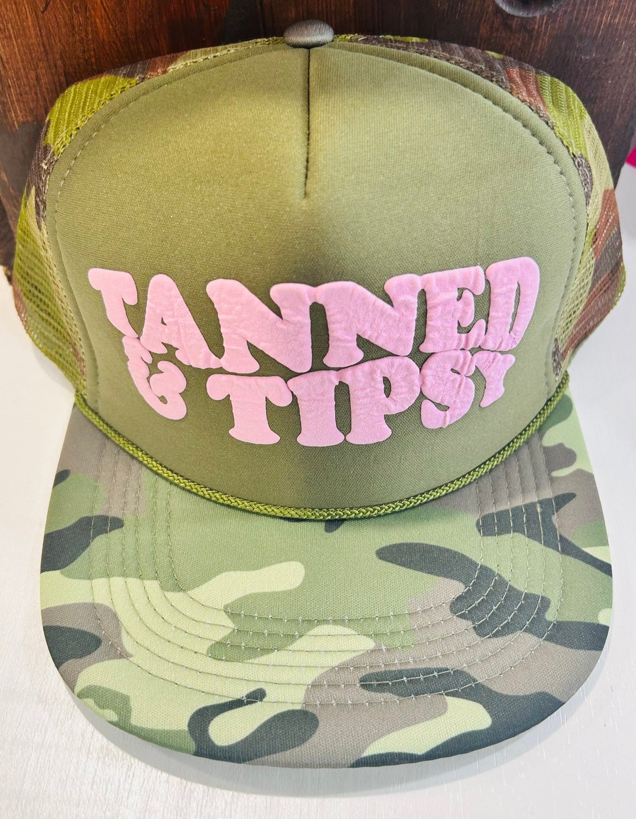 Tanned & Tipsy Hat - Hey Heifer Boutique