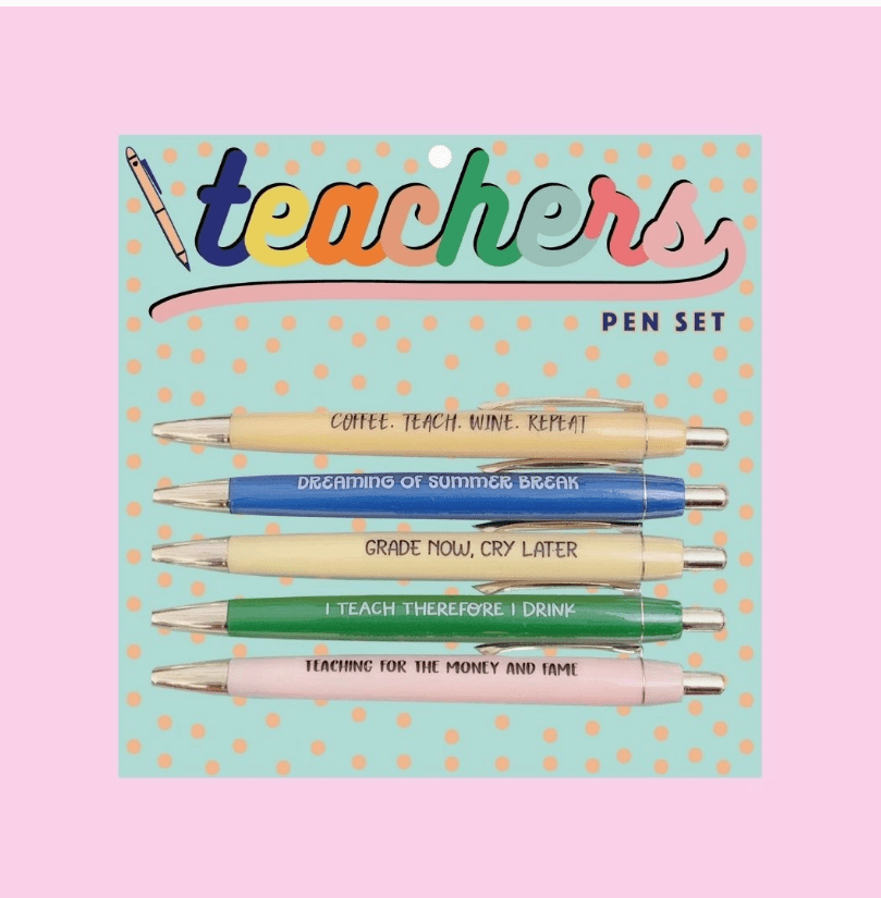 Teacher Pen Set - Hey Heifer Boutique