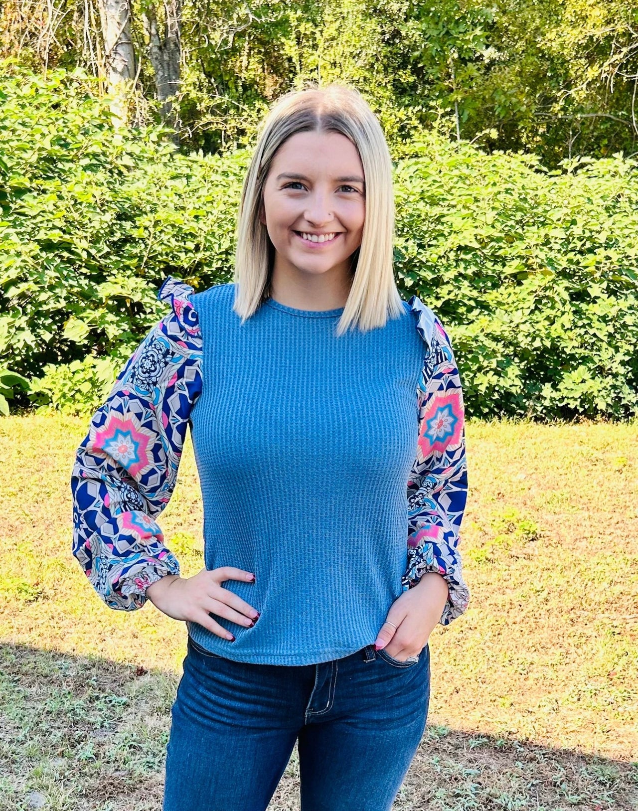 The Ashleigh Top - Hey Heifer Boutique