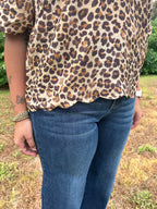 The Cheetah Top - Hey Heifer Boutique