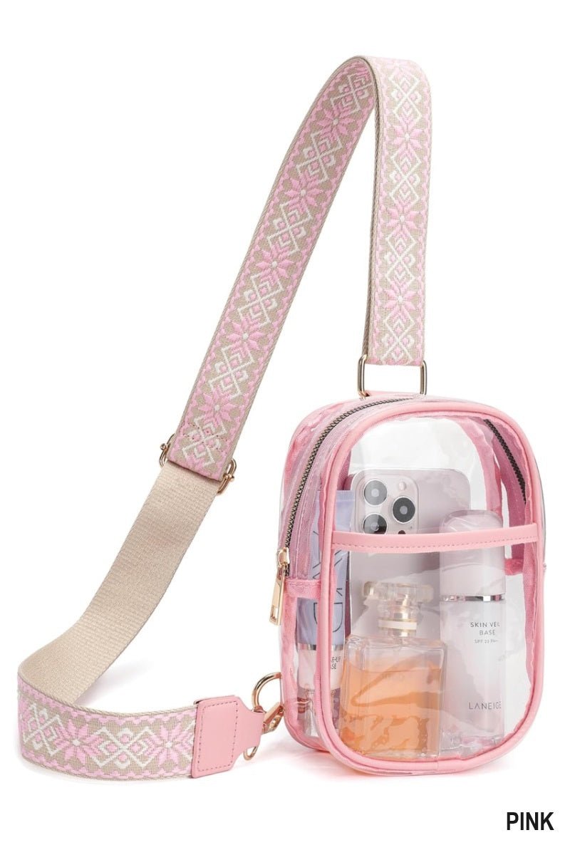 The Concert Clear Crossbody - Hey Heifer Boutique
