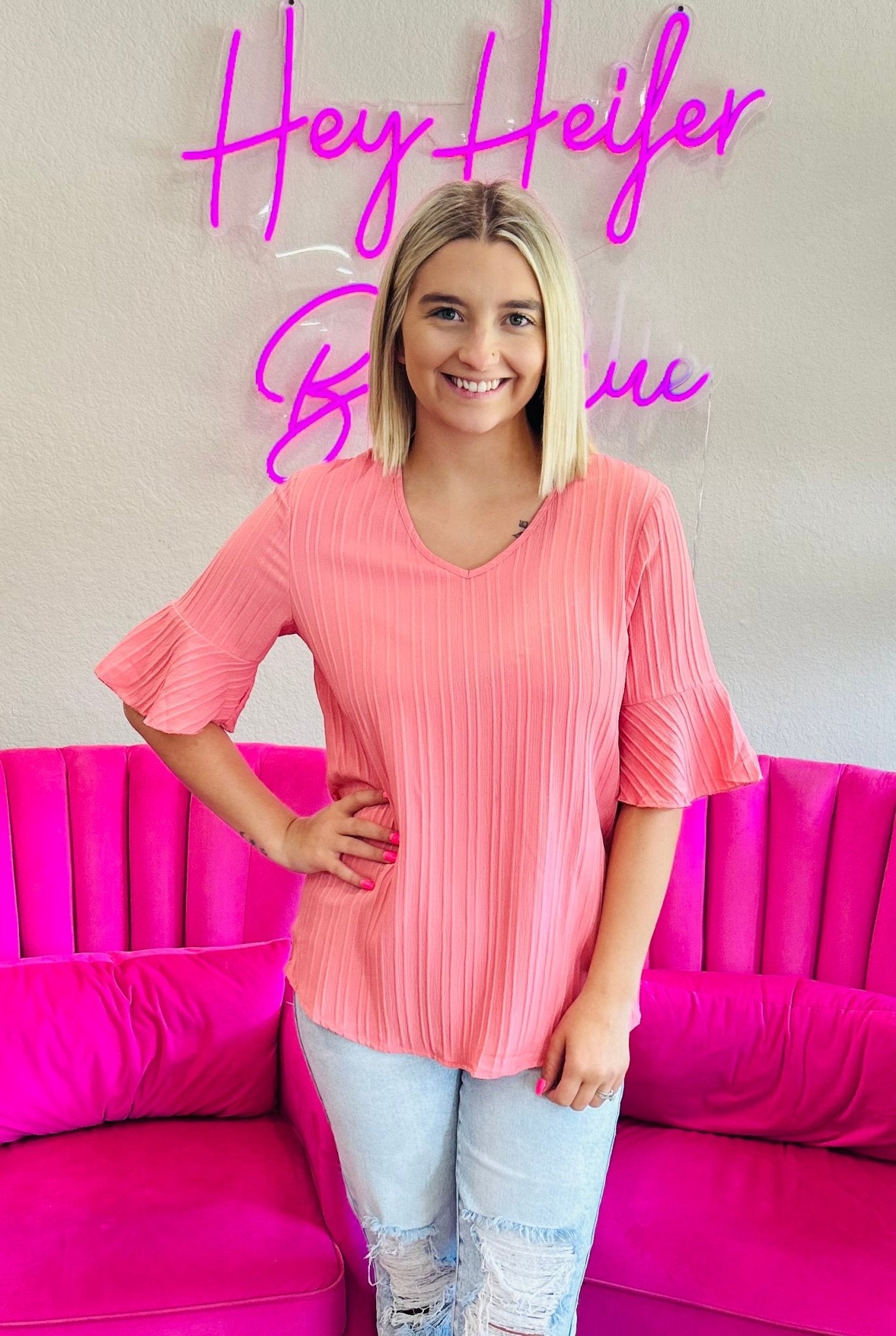 The Gabby Top - Hey Heifer Boutique