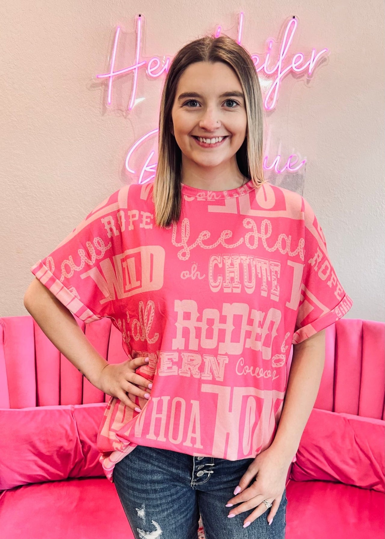 The Howdy Top - Hey Heifer Boutique