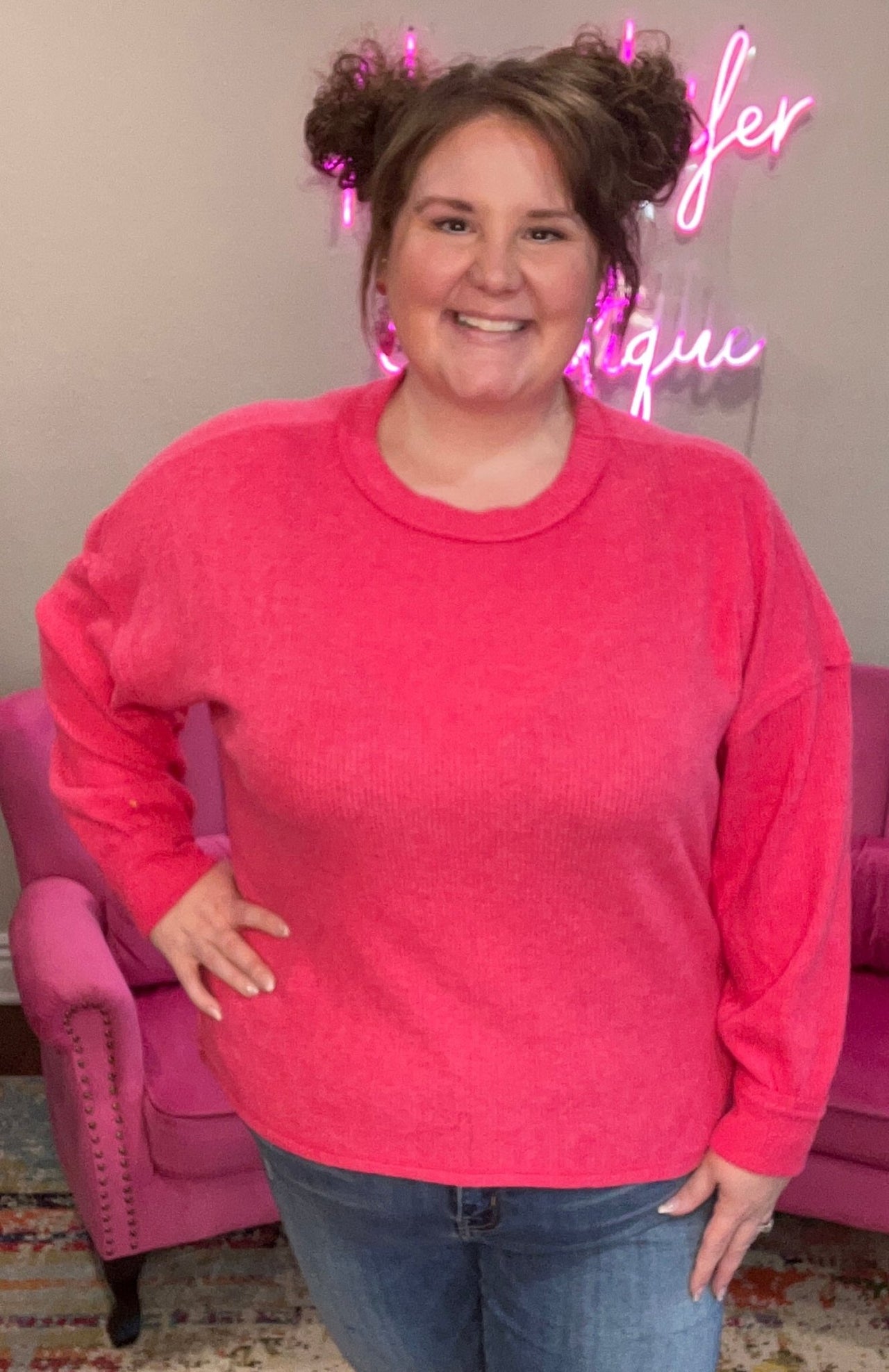 The Jane Sweater - Hey Heifer Boutique