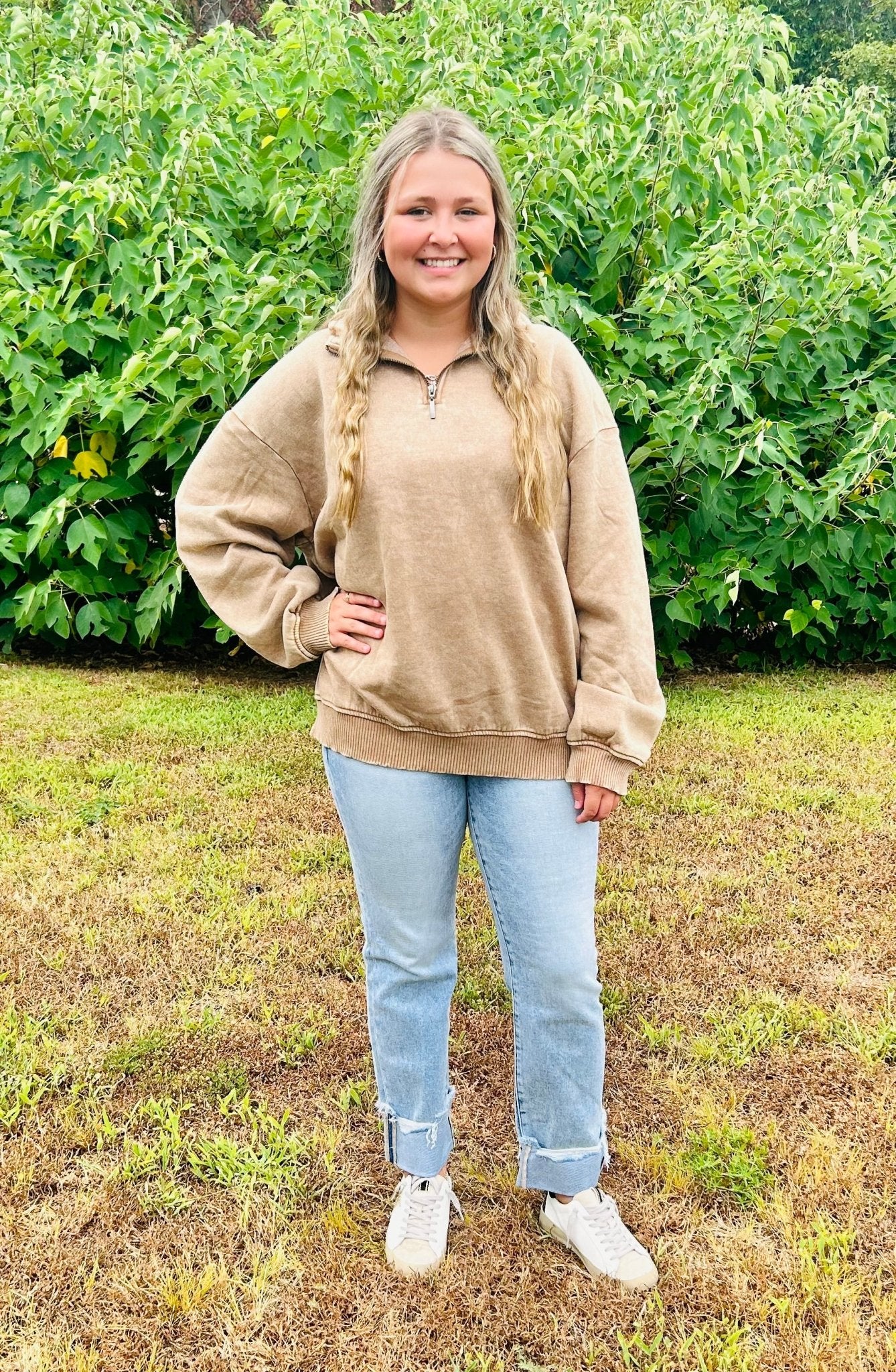 The Jessie Pullover - Hey Heifer Boutique