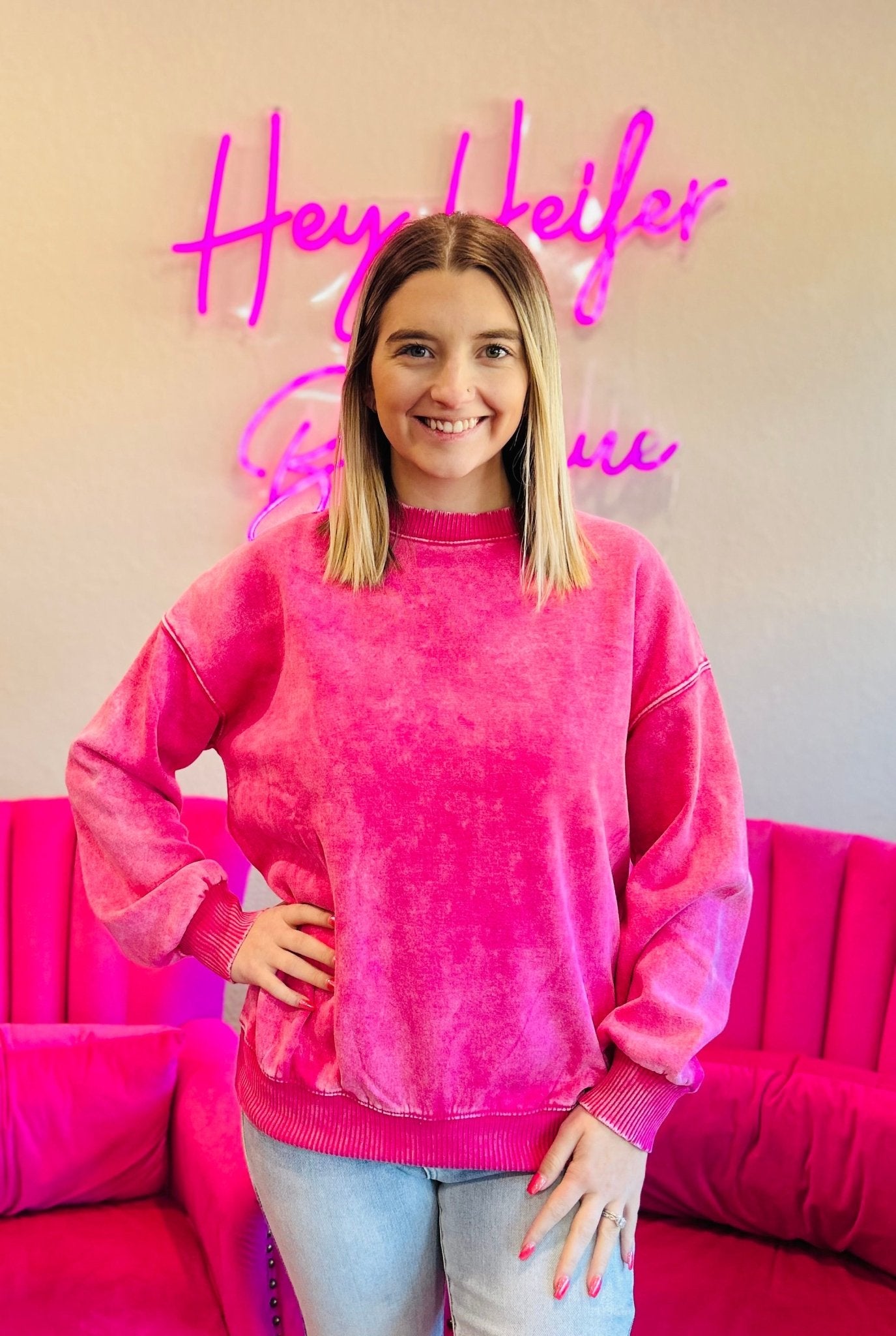 The Kaylee Sweatshirt - Hey Heifer Boutique