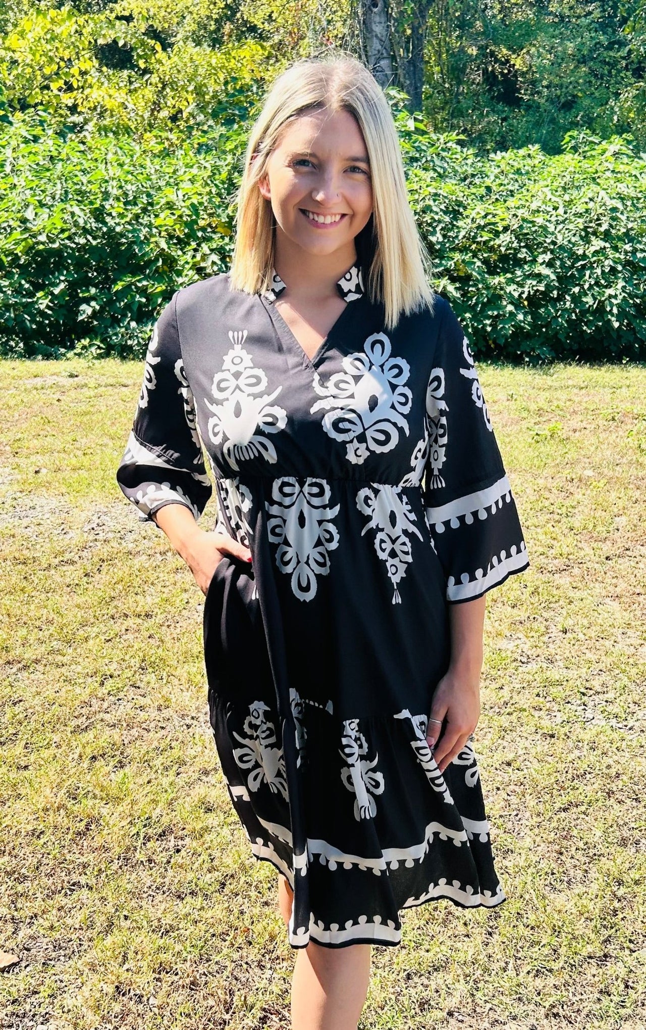 The Kimberly Dress - Hey Heifer Boutique