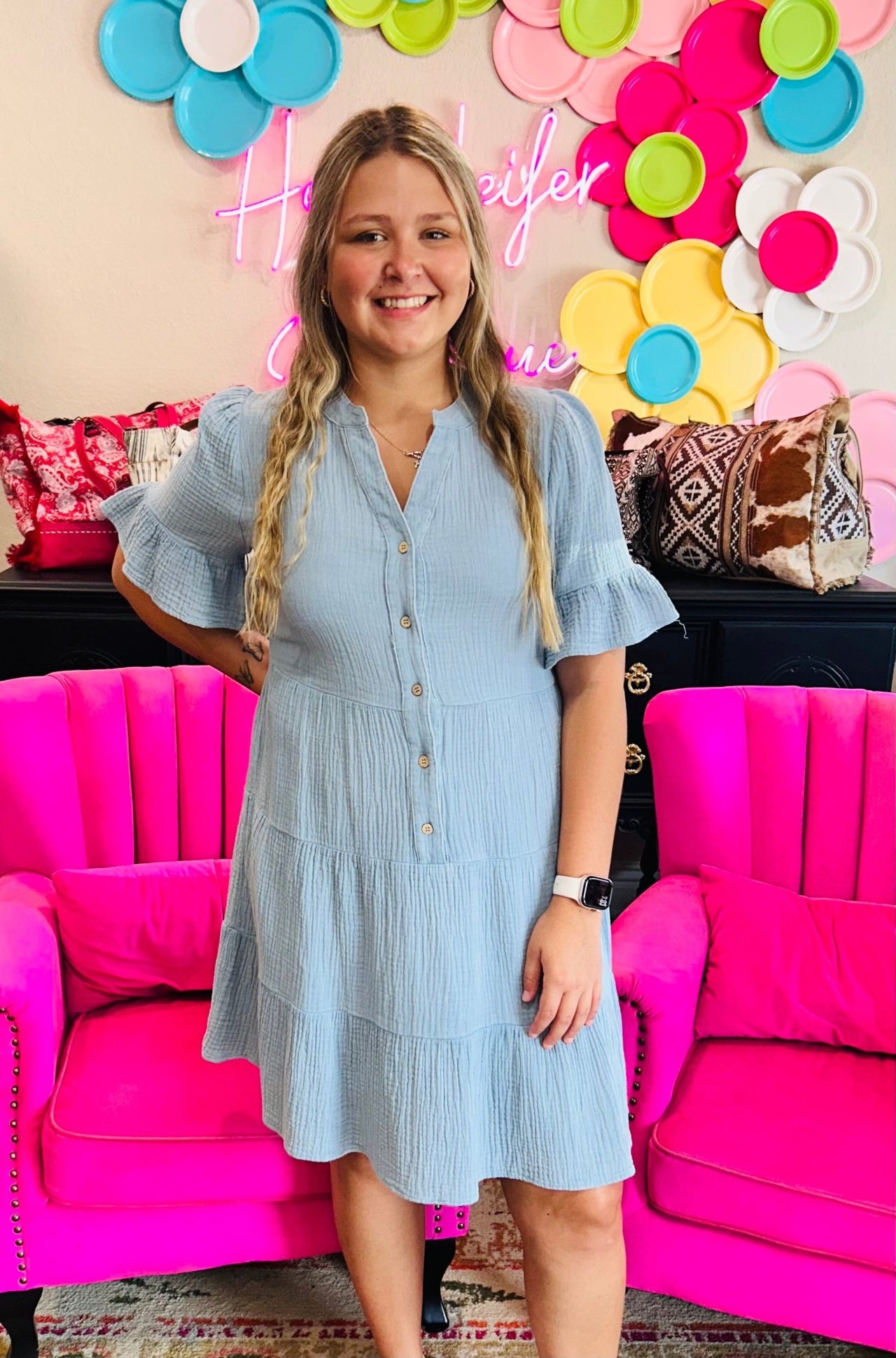 The Lacey Dress - Hey Heifer Boutique