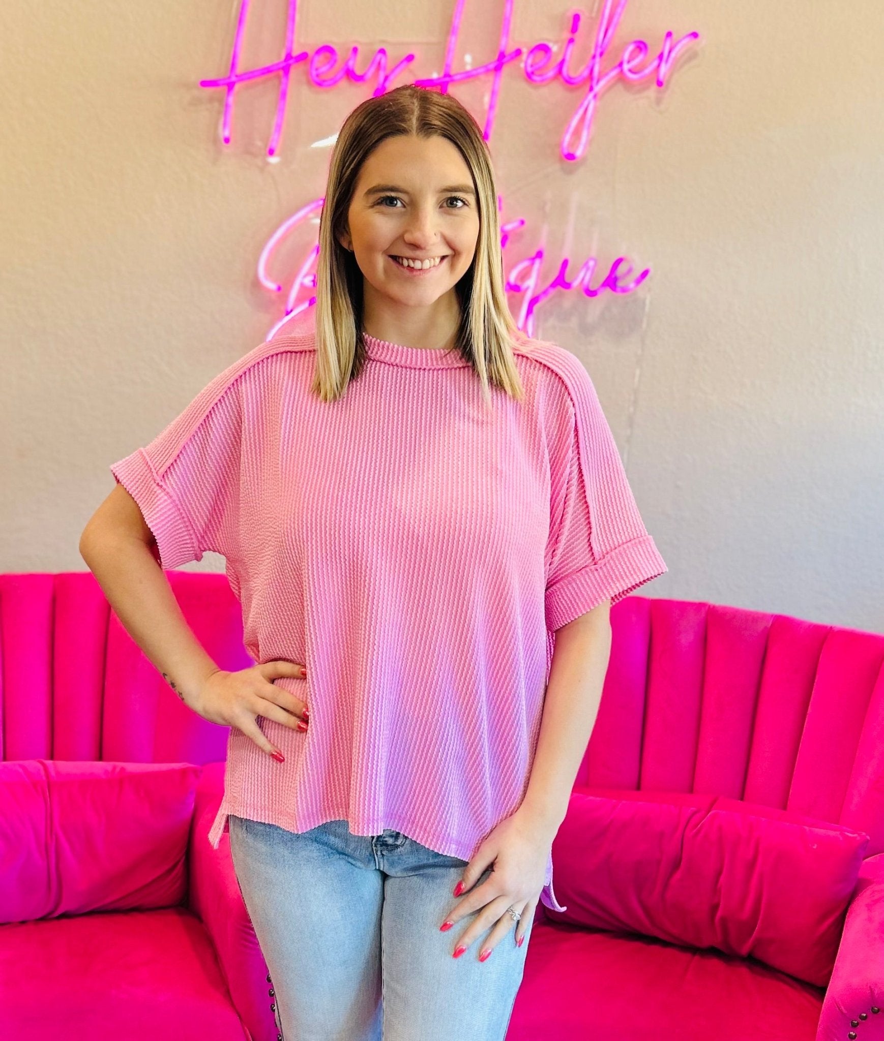 The Rachel Top - Hey Heifer Boutique