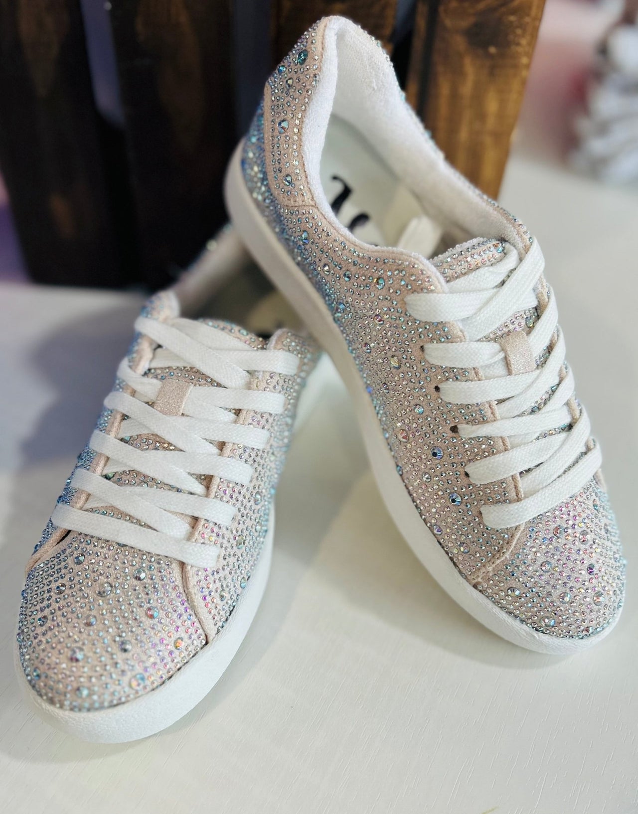 The So Flirty Tennis Shoes - Hey Heifer Boutique