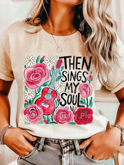 Then Sings My Soul Tee - Hey Heifer Boutique