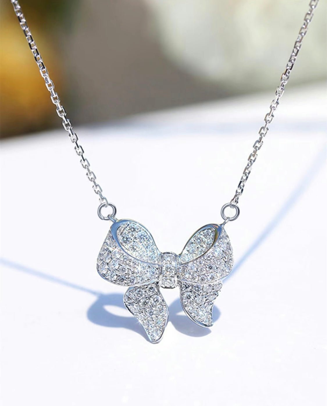 Totally Bowed Up Necklace - Hey Heifer Boutique