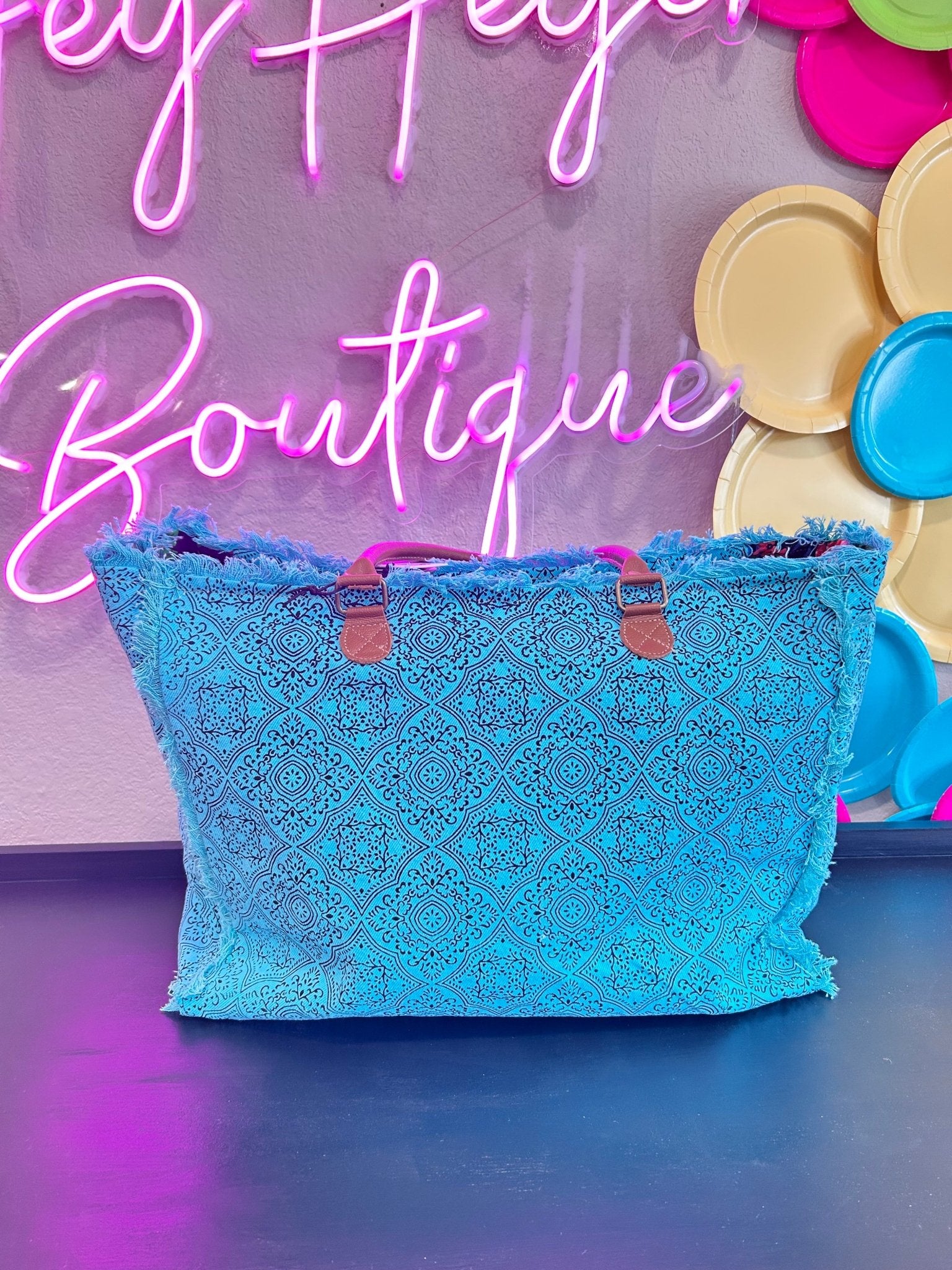 Triple Fork Ranch Weekender Bag - Hey Heifer Boutique