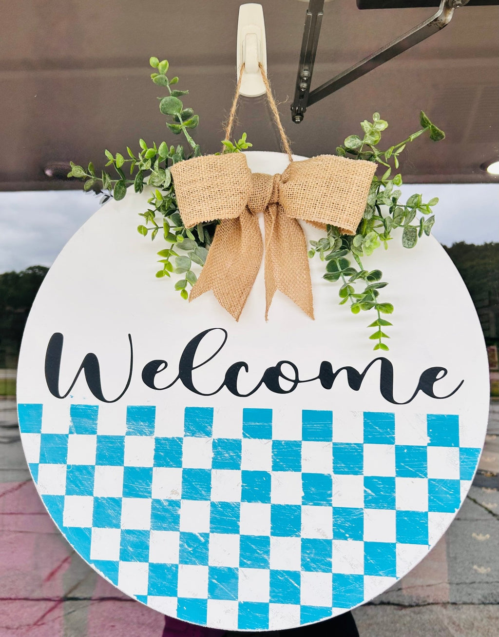 Welcome Door Hanger - Hey Heifer Boutique