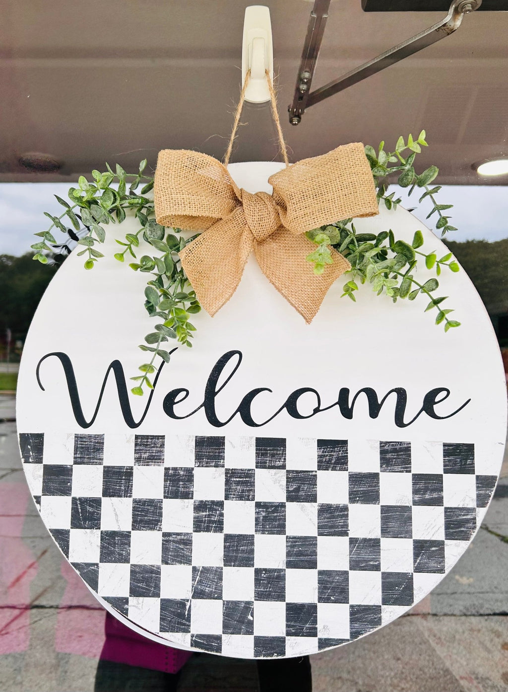 Welcome Door Hanger - Hey Heifer Boutique