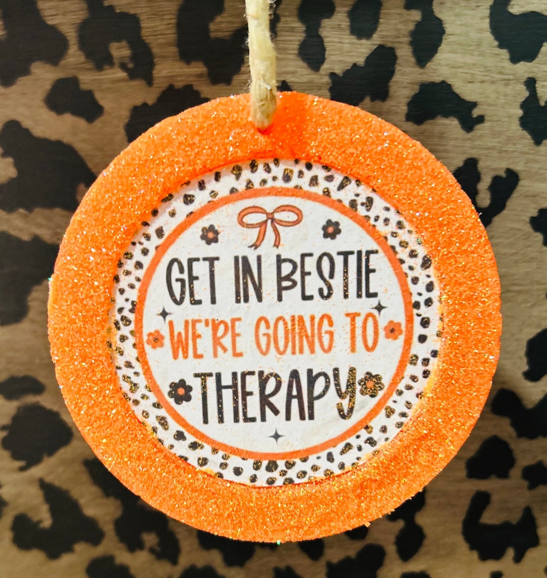 We're Going To Therapy Car Freshie (Fireside) - Hey Heifer Boutique