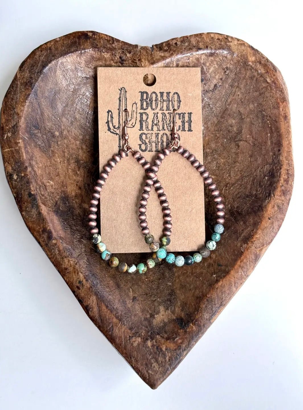 Western Pearl Tear Drop Earrings - Hey Heifer Boutique