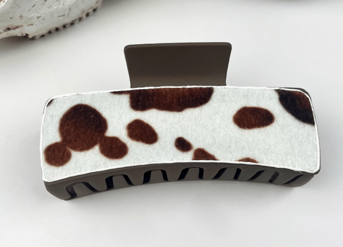 Western Vintage Leather Hair Clip - Hey Heifer Boutique