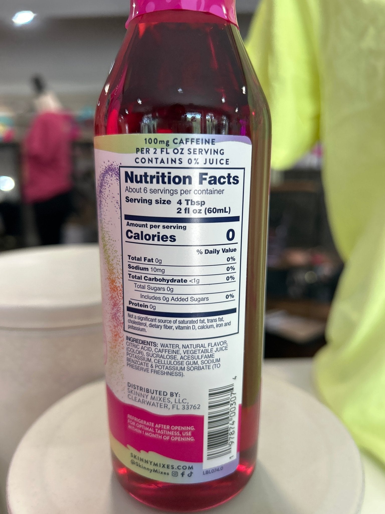 Wild Berry Energy Skinny Syrups - Hey Heifer Boutique