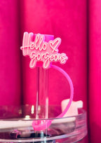 40oz Tumbler Straw Toppers 8MM - Hey Heifer Boutique