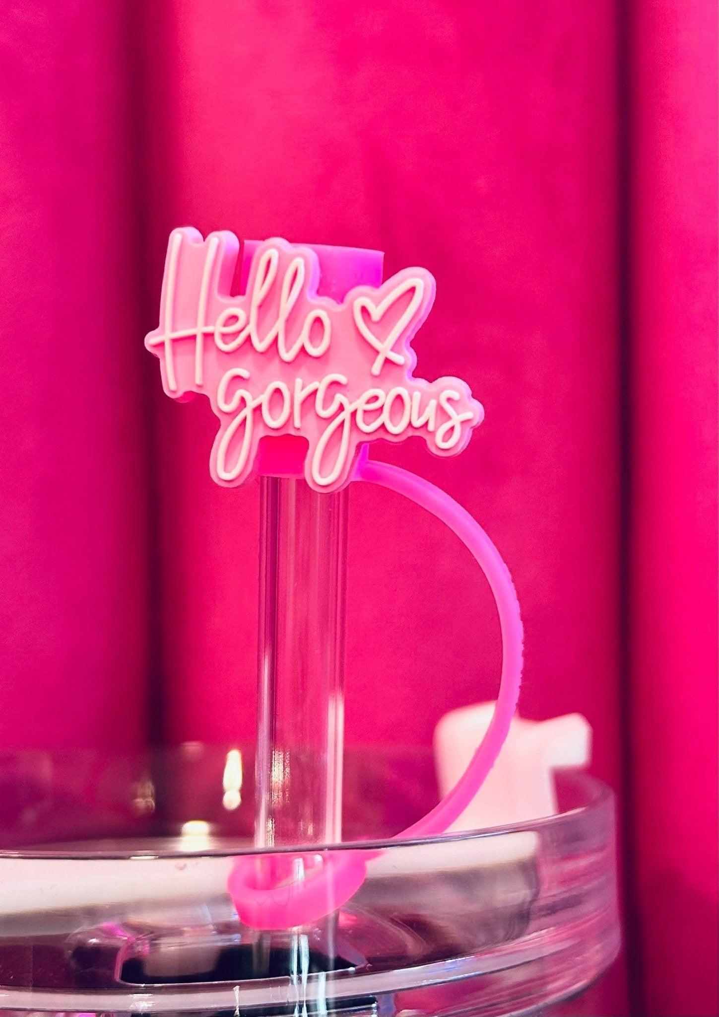 40oz Tumbler Straw Toppers 8MM - Hey Heifer Boutique