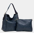 Alexa 2 in 1 Hobo Bag w/ Dual Zip Compartments - Hey Heifer Boutique