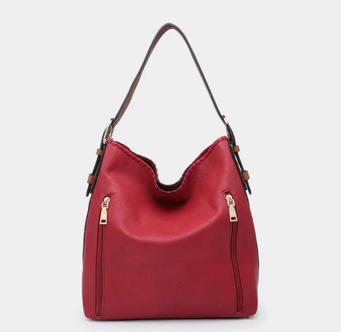 Alexa 2 in 1 Hobo Bag w/ Dual Zip Compartments - Hey Heifer Boutique