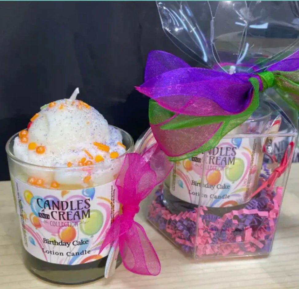Birthday Cake Lotion Candle - Hey Heifer Boutique