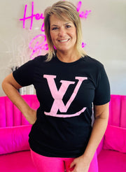 Black V Tee - Hey Heifer Boutique